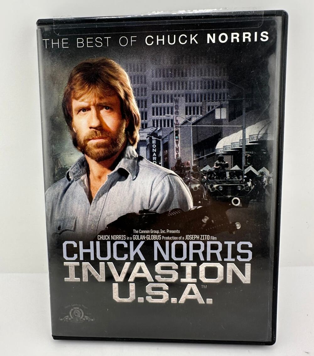 Invasion U.S.A. DVD 1985 Chuck Norris Richard Lynch Action Widescreen MGM